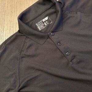 5.11 Tactical Men's Black Polo Shirt